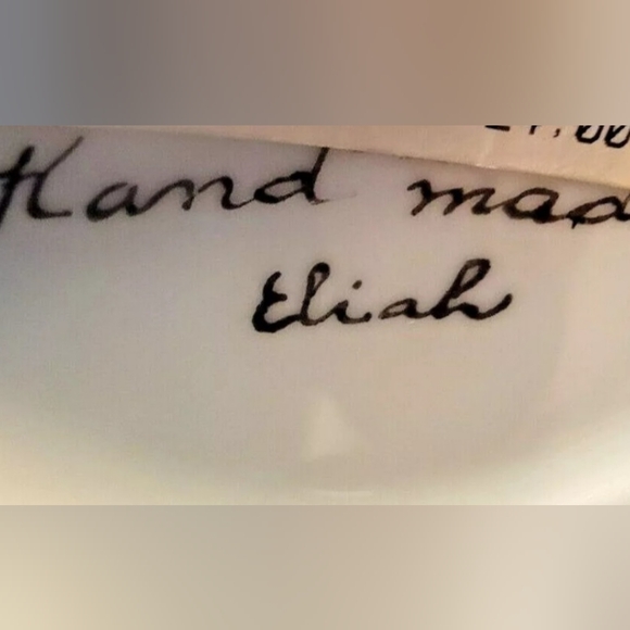 Expresso Hand Made Mug Canecas Porcelanas 'Brasil- Signed " Eliah" Pre-owned - Picture 5 of 7